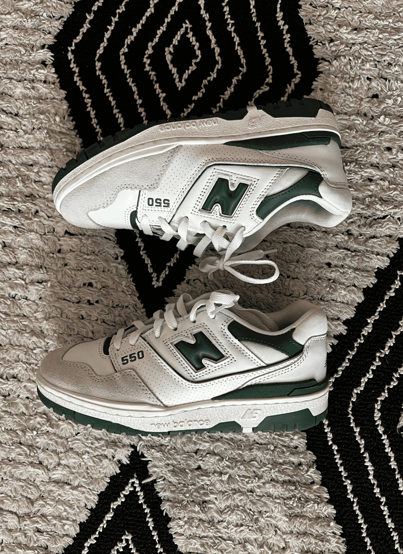 Styling The New Balance 550 Green and White 4 Ways Made Easy
