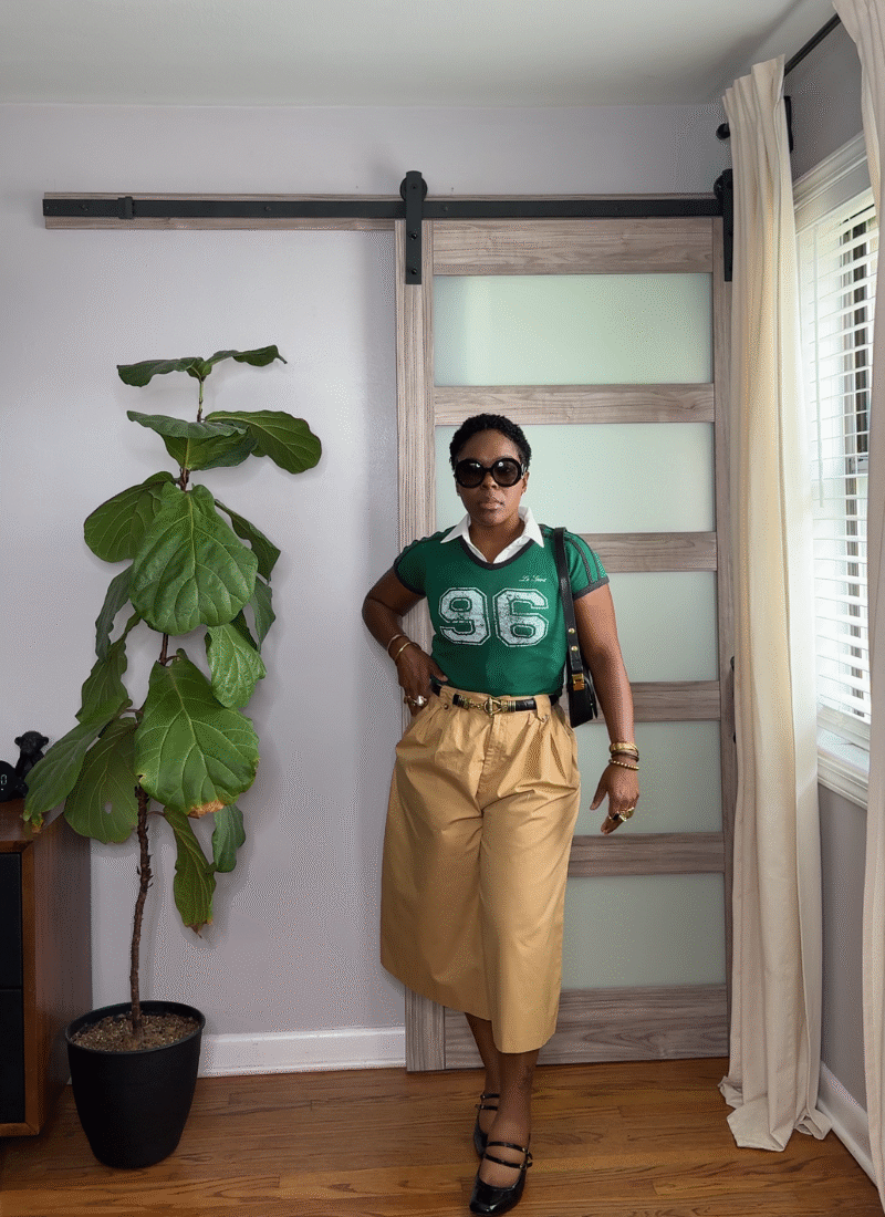 9 Sporty Chic Ways to Wear a Baby Tee Without Breaking the Bank